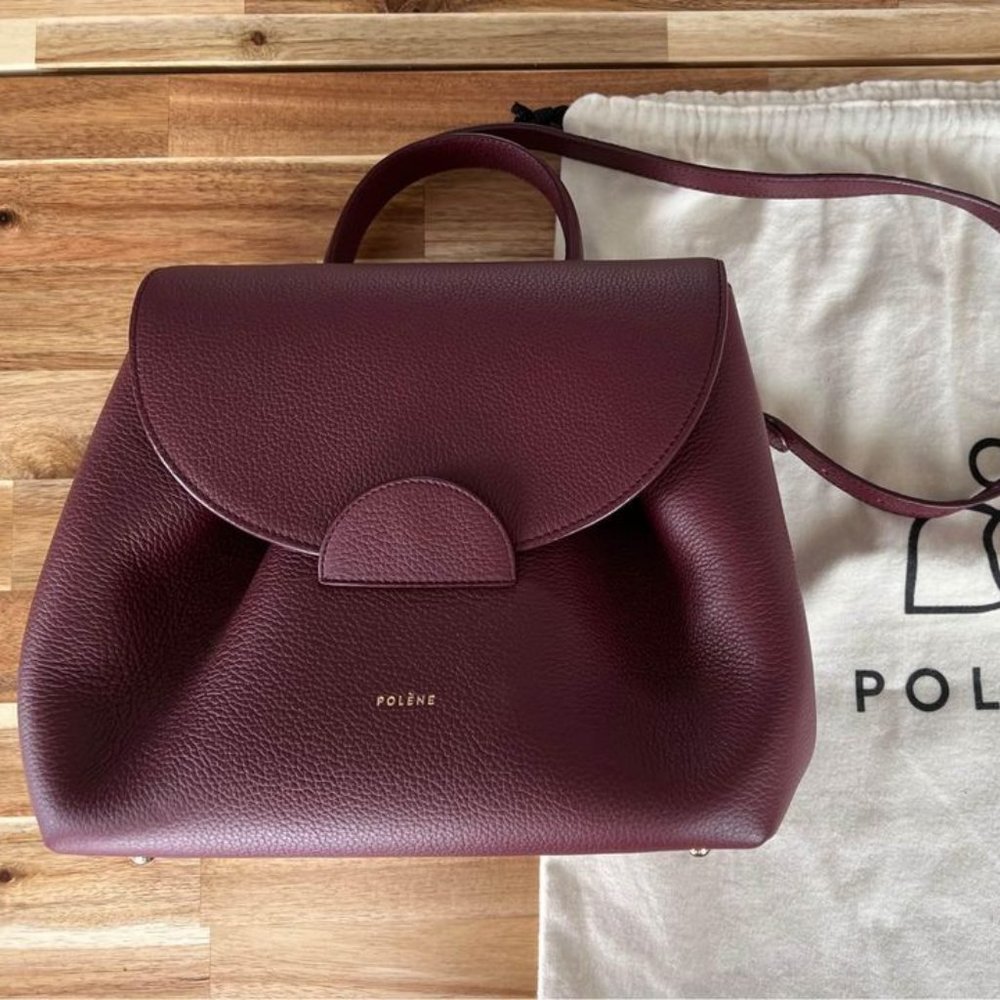 Polene Numero Un Number One in Monochrome Burgundy